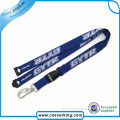 Woven Neck Lanyards with Plastic Buckle